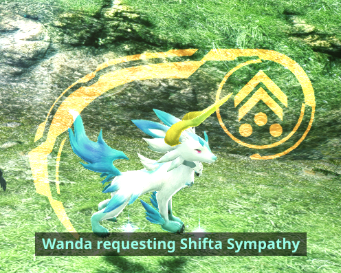 Wanda requesting Shifta Sympathy